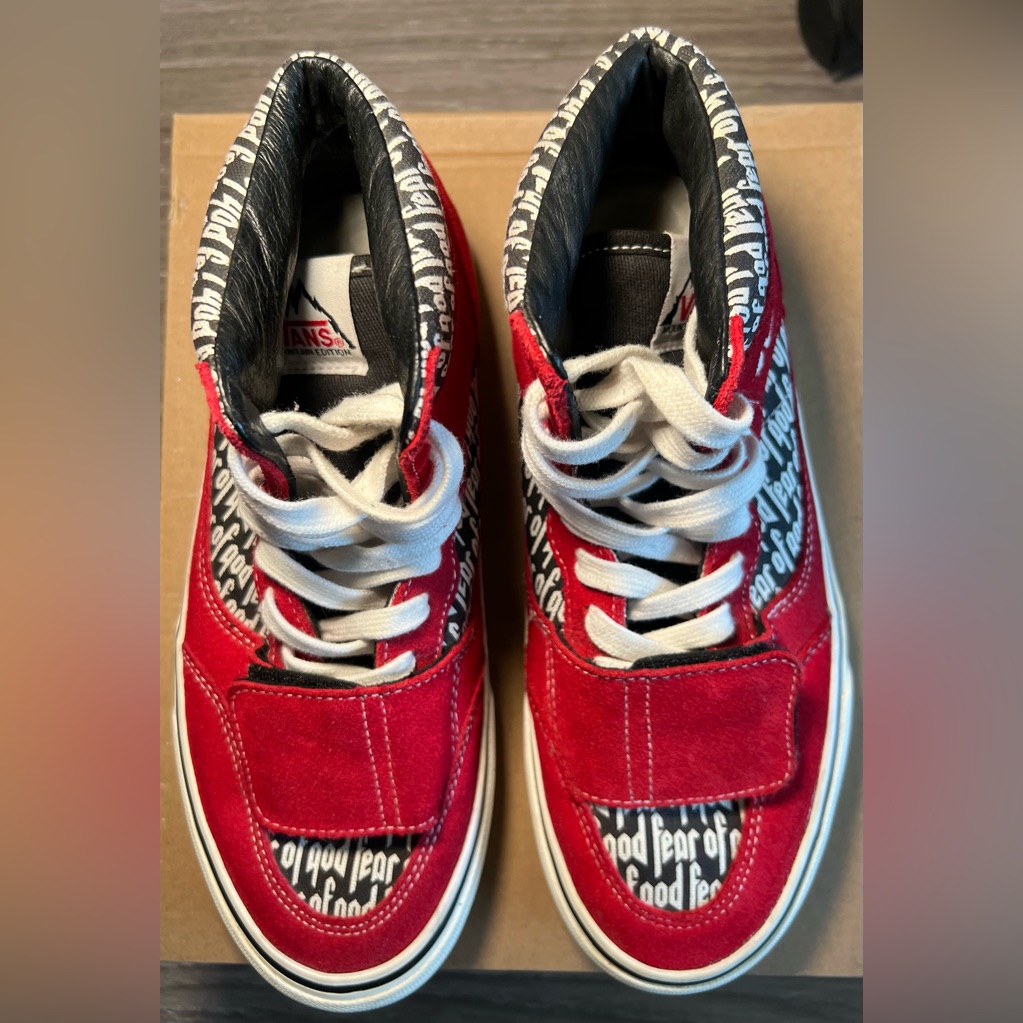 Fear Of God X Vans Mountain Style 35 ‘Collection 2’ Mid Top 2017 Sneaker Size 7